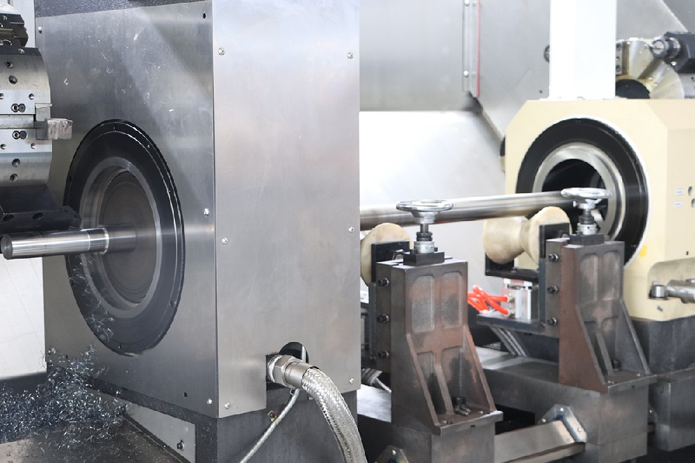  凯恩帝系统斜床身双驱动车床加工案例