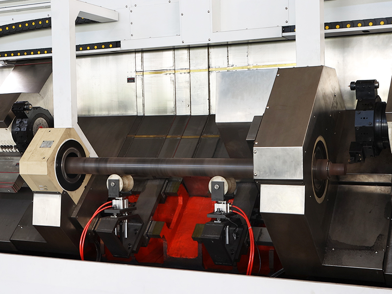 双动力刀塔双头车铣、钻加工试件