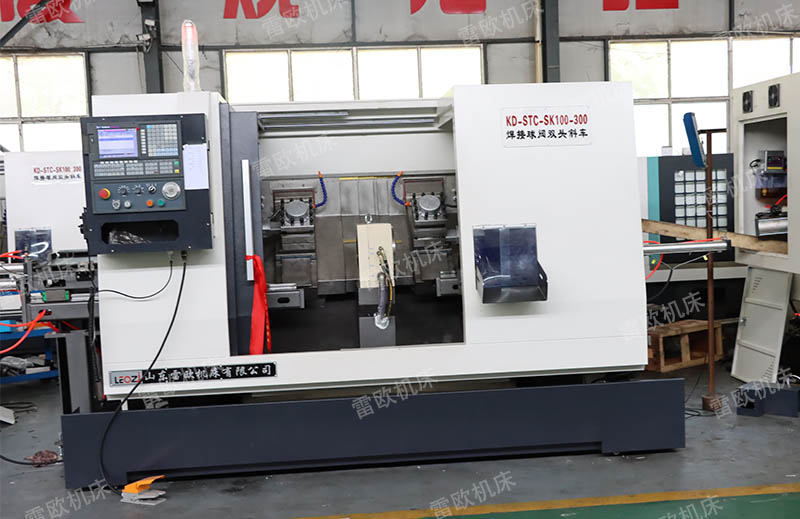 斜式双头数控车床